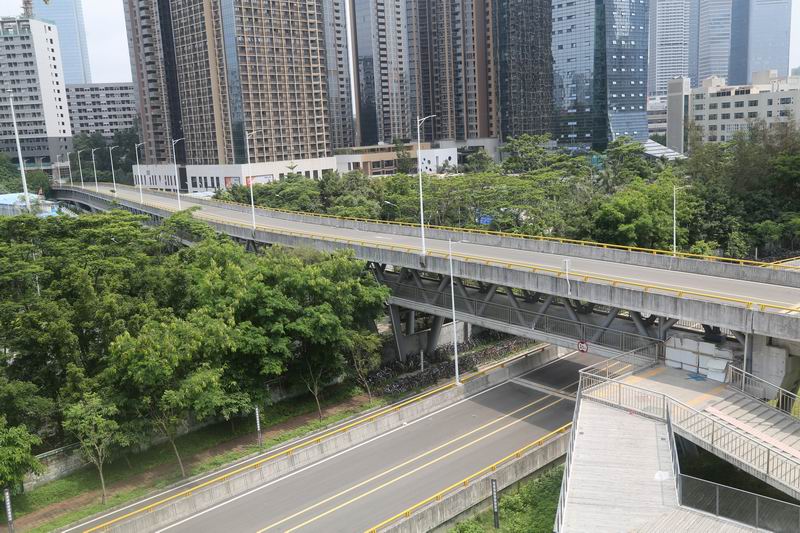 深圳大学南校区天桥(1号桥)工程